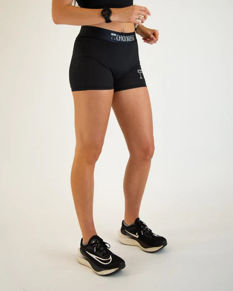 ChicknLegs Women's 3" Pocket Compression Shorts