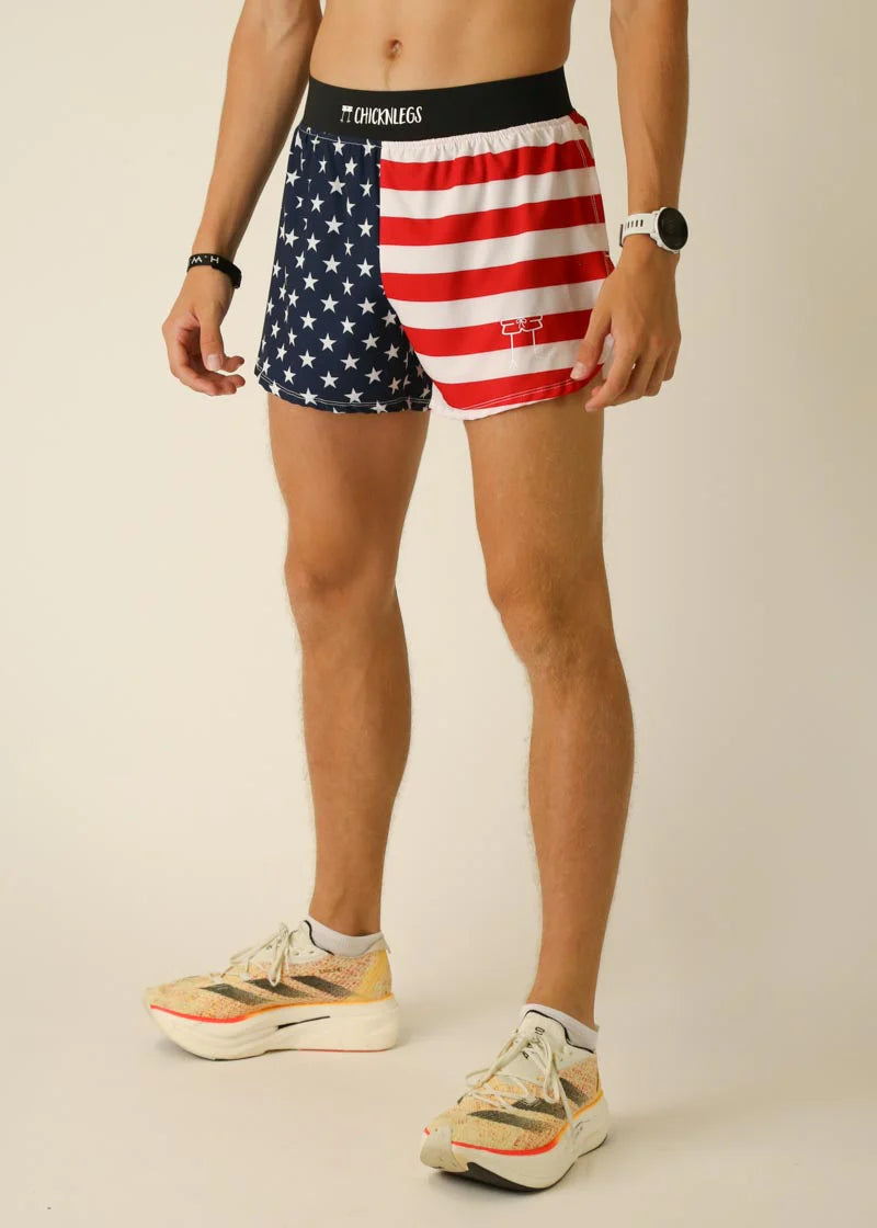 ChicknLegs Men's 4" Split Shorts
