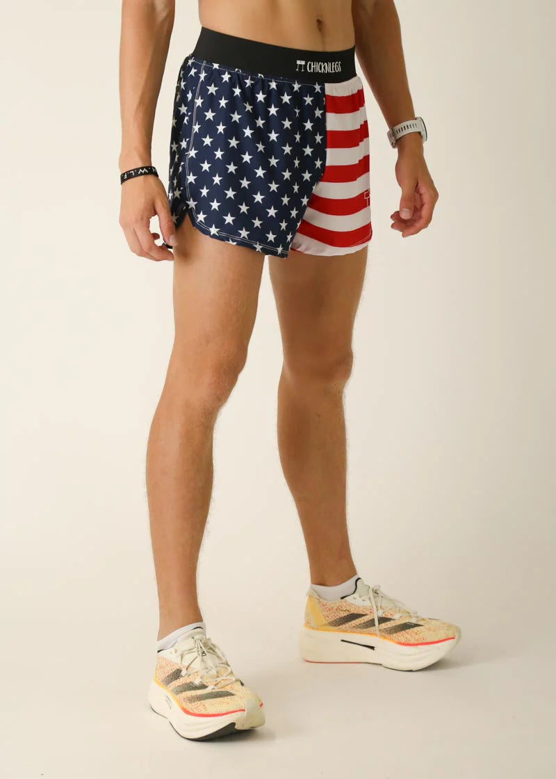 ChicknLegs Men's 4" Split Shorts